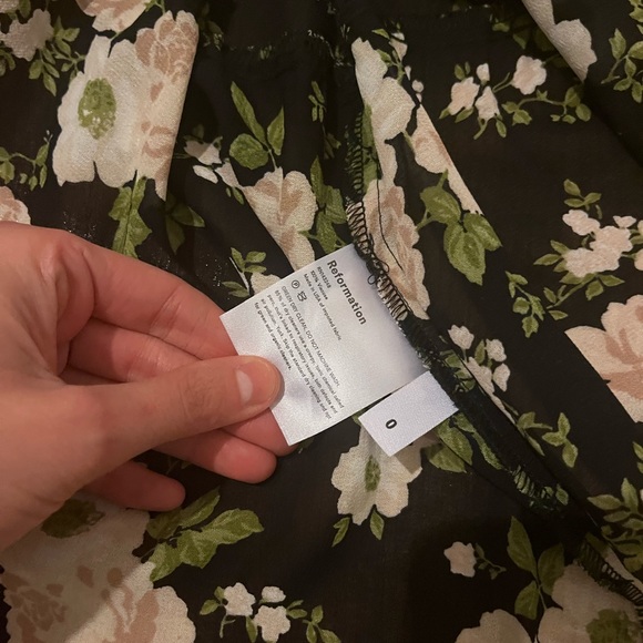 Reformation Emmie Dress in Elizabeth Floral Size 0 - Picture 7 of 7
